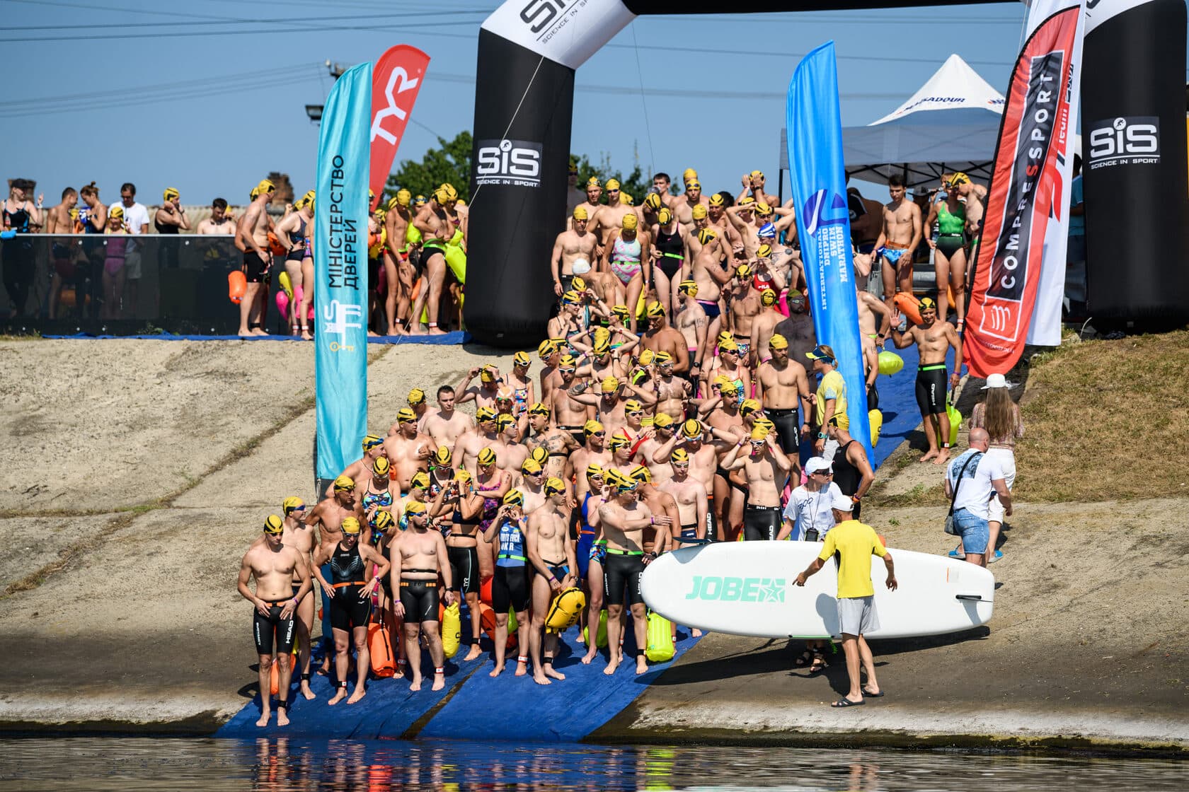 Фото з International Dnipro Swim Marathon